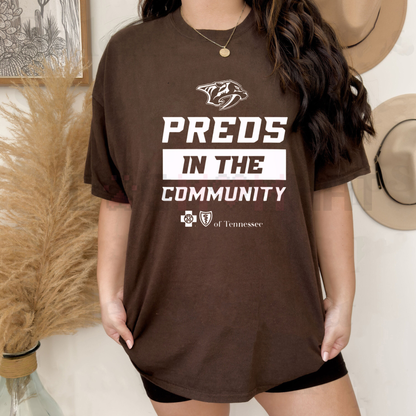 Official Preds In The Community T-Shirt,