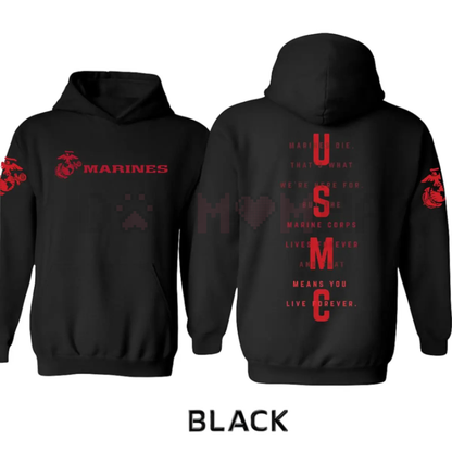 USMC Semper Fi Tactical Pullover Hoodie