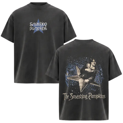 Smashing Pumpkins Vintage Rock Band Graphic Tee - Retro 90s Alternative Music Cotton Unisex T-Shirt
