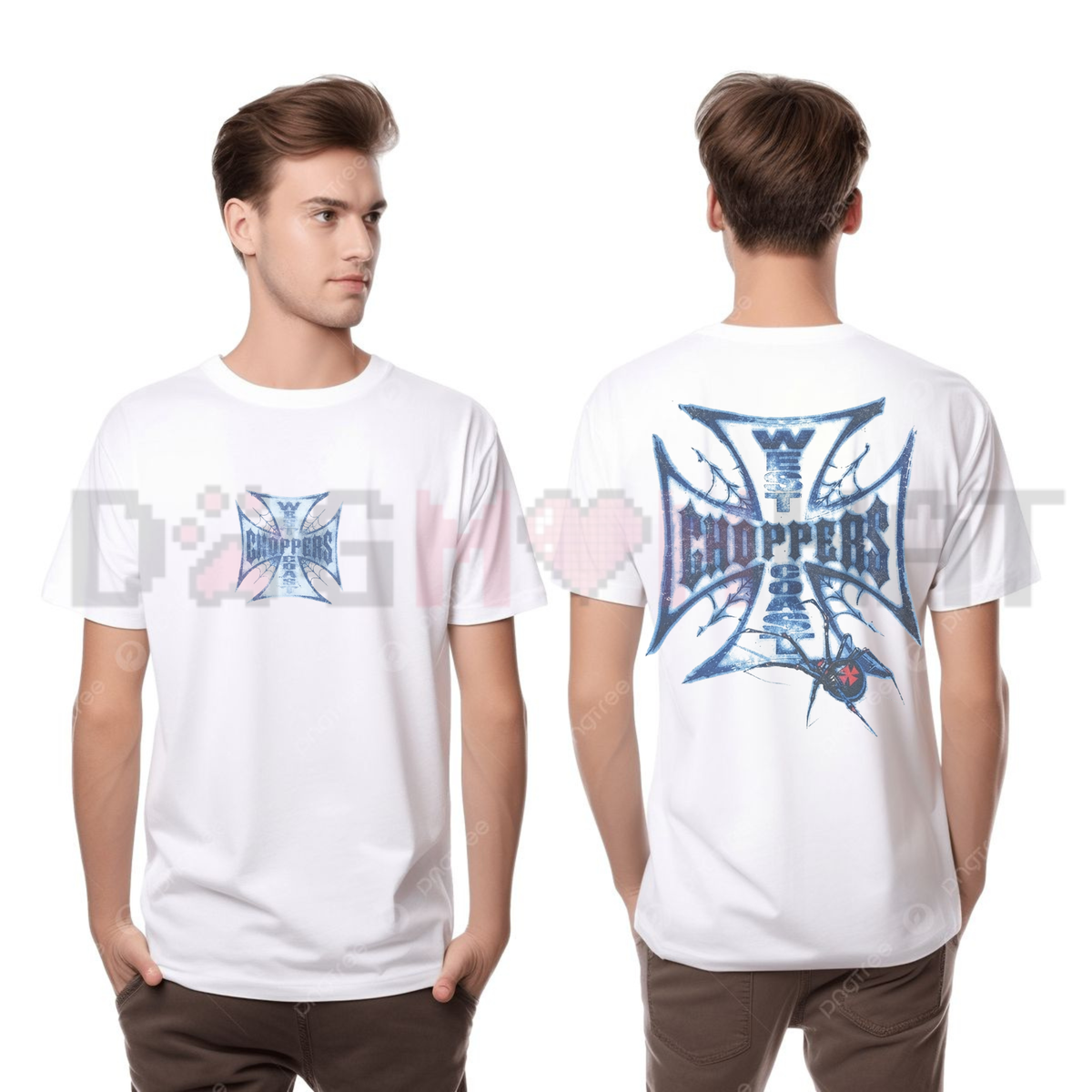 West Coast Choppers Venomous Men's Graphic T-Shirt