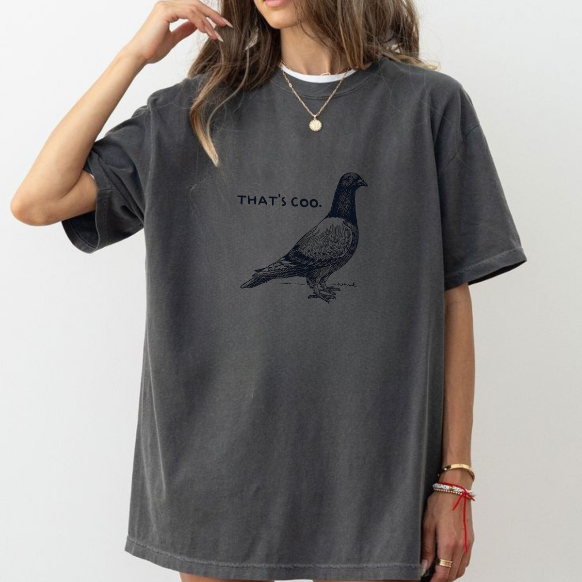 Parke Horizon Tee – "That's Coo" Funny Pigeon Bird Lover Graphic T-Shirt