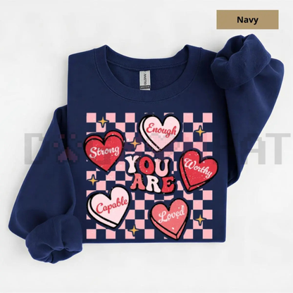 Cute Teacher Valentine Sweatshirt