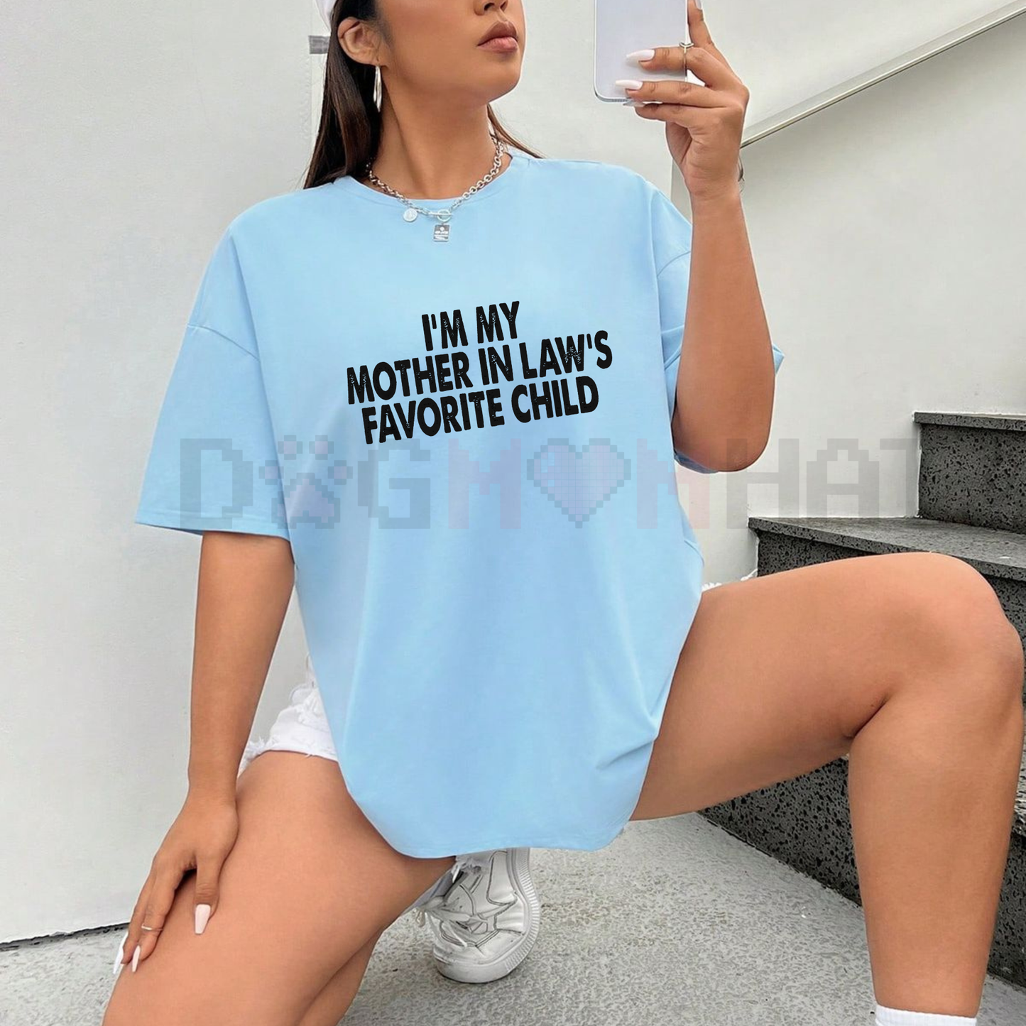 "Mother-In-Law's Favorite Child" Funny T-Shirt