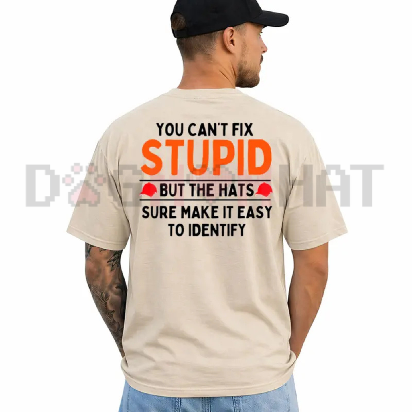 Red Hat Reality Sarcastic Graphic Tee - Funny Ignorance Quote Unisex Pure Cotton Statement Shirt