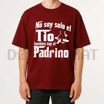 "No Soy Solo El Tío, También Soy El Papá" Graphic T-Shirt