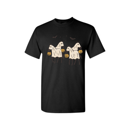 "Night-Mare" Unisex Tee – Creepy Horse Graphic Shirt, Dark Humor Cotton Top