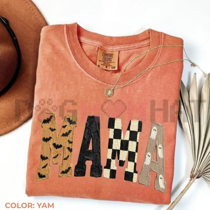 Comfort Colors Spooky Mama Halloween Graphic T-Shirt
