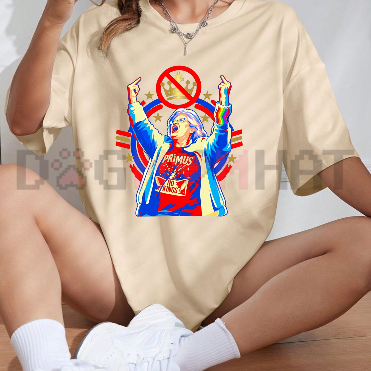 Suck On This Funk Royalty Tee – Women's Retro Primus Band Parody Shirt