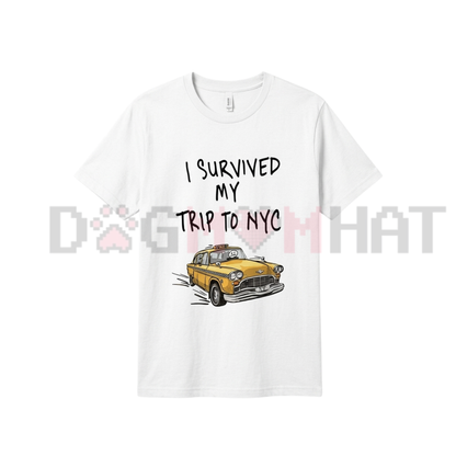 "Tom I Survived My Trip To NYC" Shirt - Movie Pop Culture Graphic Tee