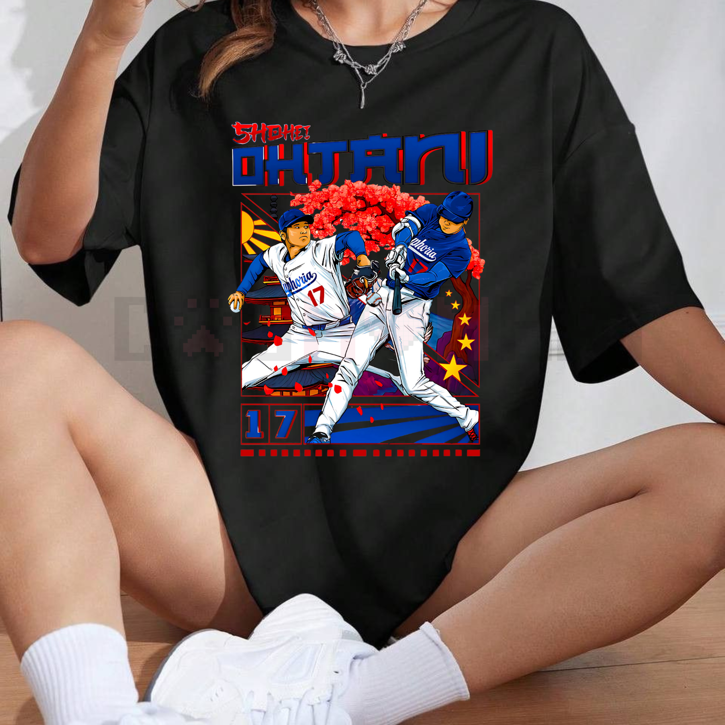 Shohei Ohtani Graphic T-Shirt LA Baseball MVP Tee – Angels Dodgers Japan MLB Fan Apparel