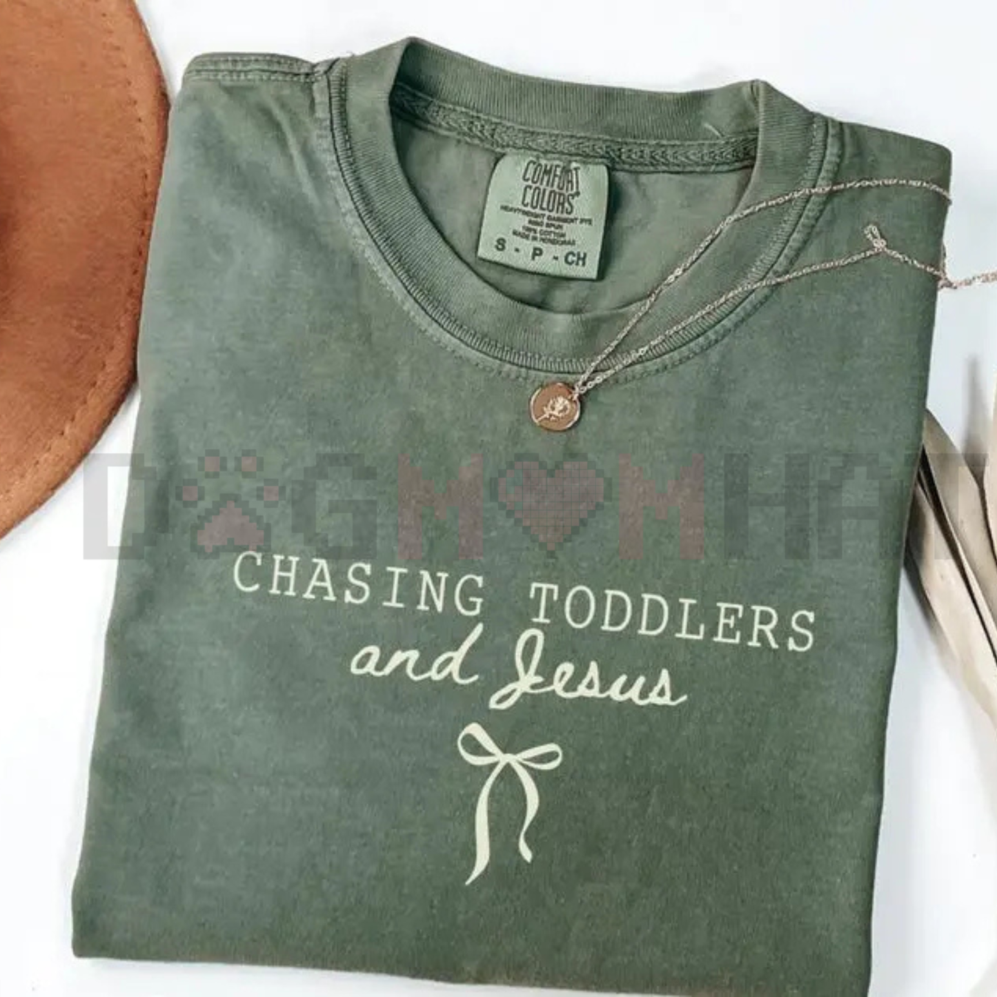 Groovy "Chasing Jesus & Toddlers" Shirt