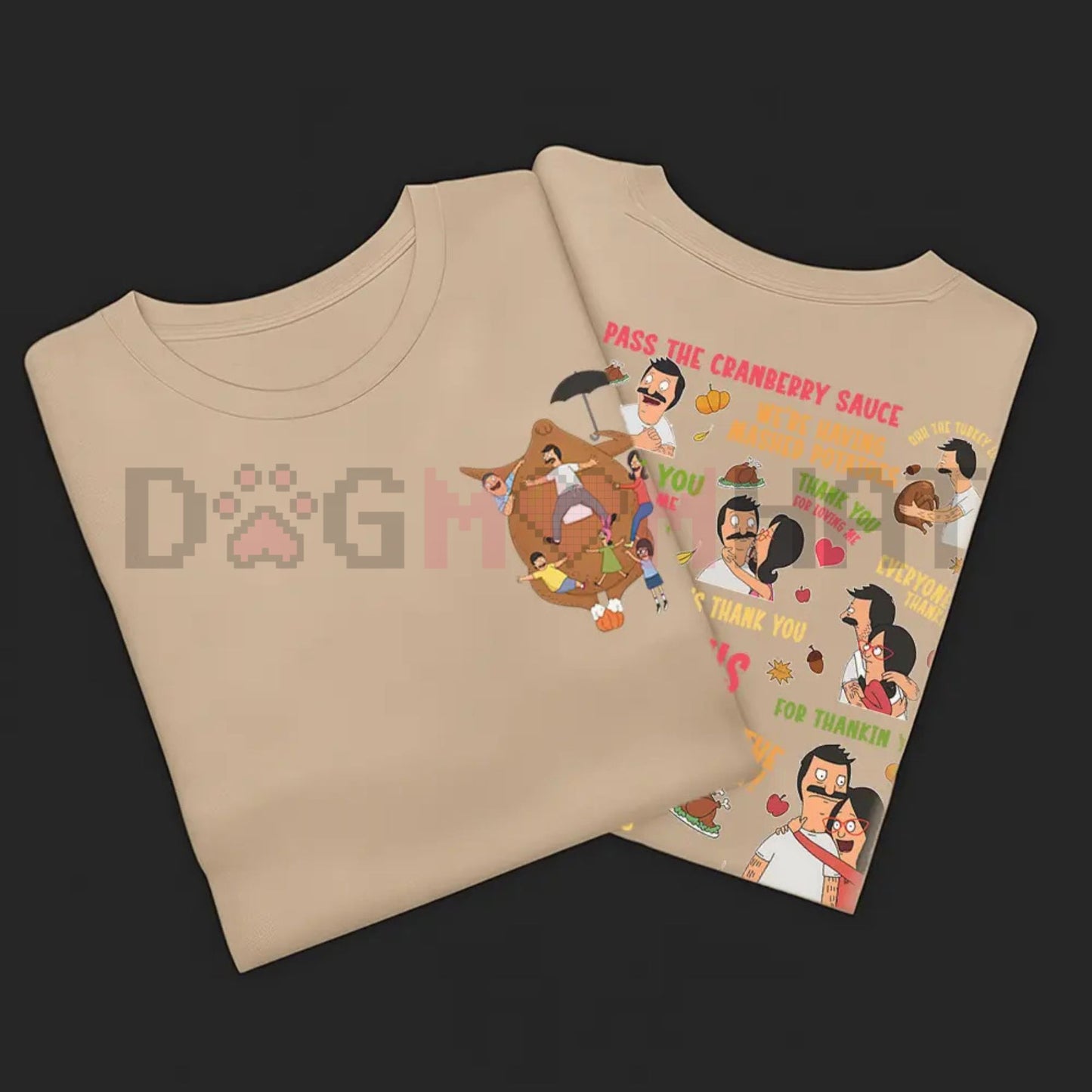 Thanksgiving Song T-Shirt – Happy Thanksgiving Cotton Tee For Men & Women