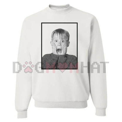 'Home Alone' Sweatshirt: Classic Movie Fan Pullover, Merry Christmas Ya Filthy Animal Crewneck, Holiday Gift