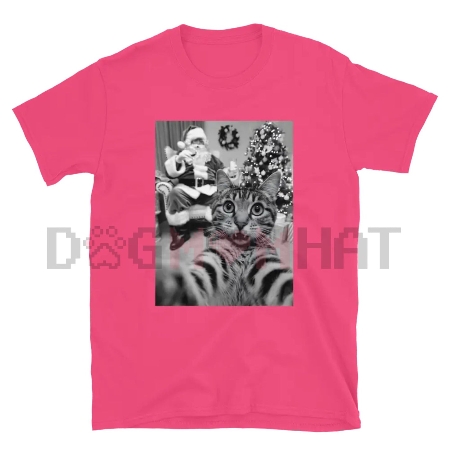 Claws and Claus Unisex T-Shirt – Funny Holiday Pun & Edgy Christmas Graphic Tee