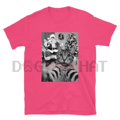 Claws and Claus Unisex T-Shirt – Funny Holiday Pun & Edgy Christmas Graphic Tee