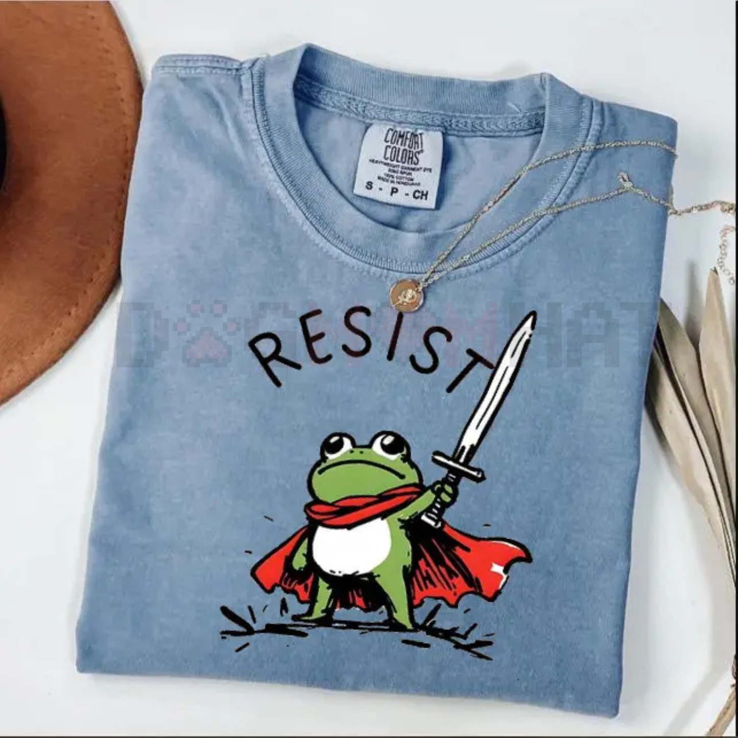 Comfort Colors® Anti-ICE Frog Tee – Portland Activist RESIST Shirt