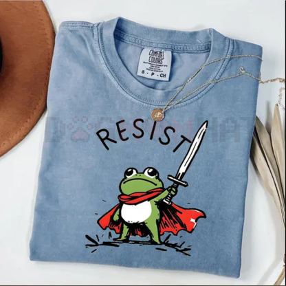 Comfort Colors® Anti-ICE Frog Tee – Portland Activist RESIST Shirt
