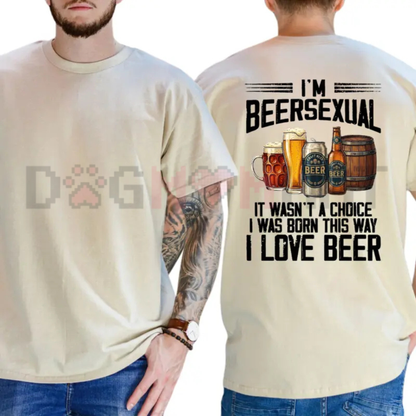 Hoppy Attraction Craft Brew Graphic Tee - Funny Beersexual Humor Unisex Pure Cotton Shirt