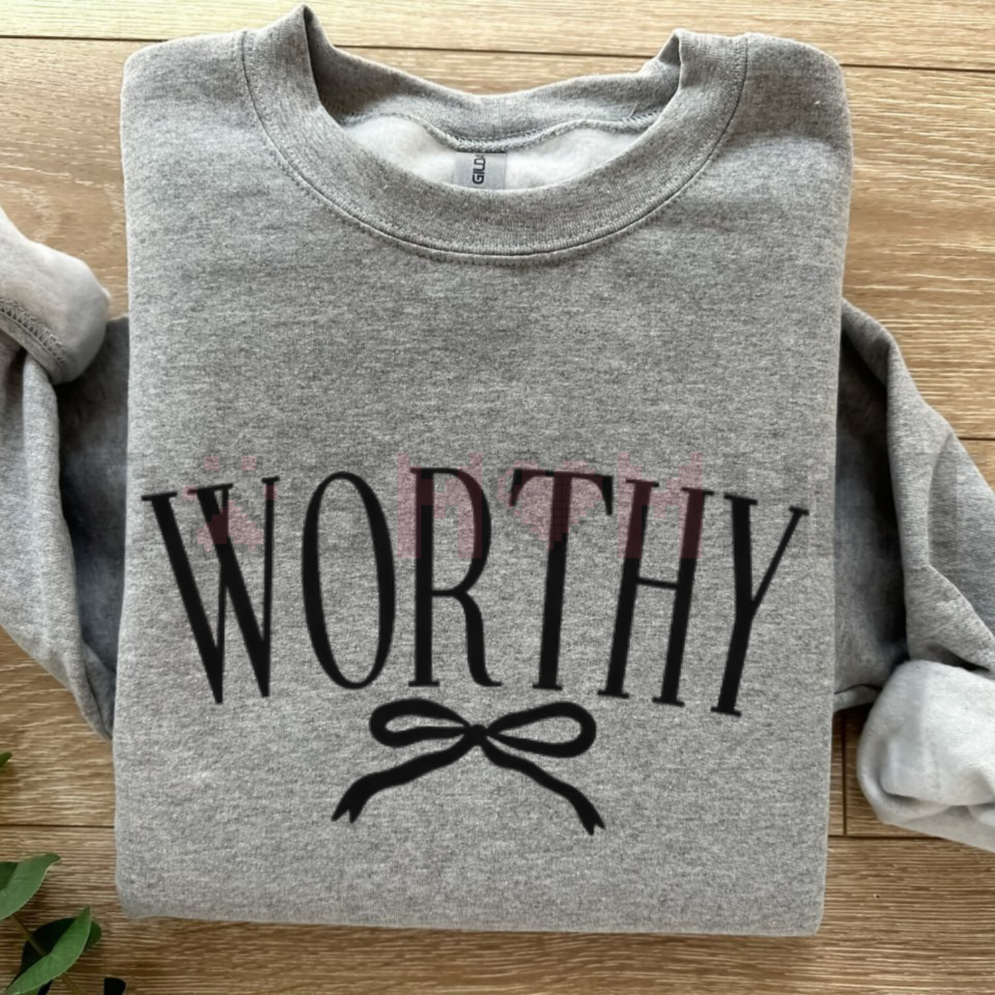 "Worthy" Minimalist Sweatshirt