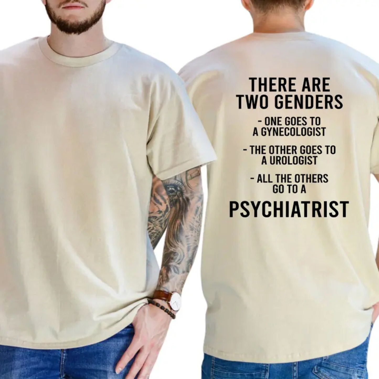 "There Are Two Genders" T-Shirt