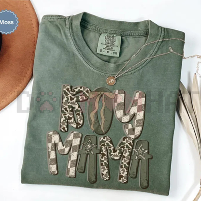 "Camo Boy Mama" T-Shirt