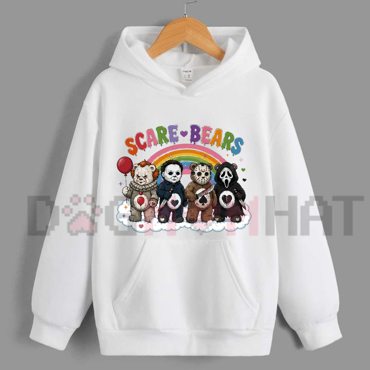 Scare Bears Cute Halloween Graphic Hoodie