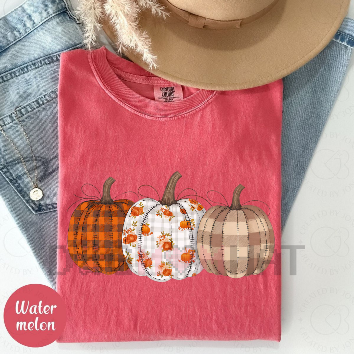 Retro Fall Pumpkin Comfort Colors T-Shirt – Vintage Autumn Tee