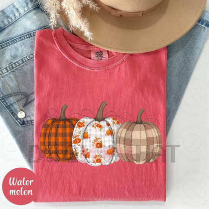 Retro Fall Pumpkin Comfort Colors T-Shirt – Vintage Autumn Tee