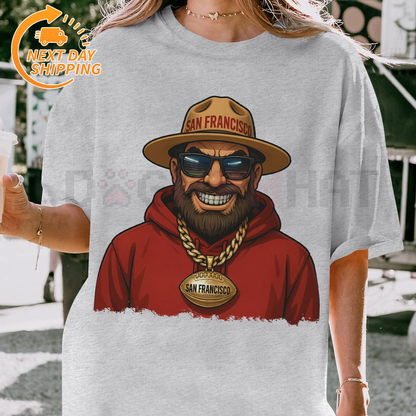 Spirit Animal Football City Graphic Tee – Custom Team Mascot Shirt