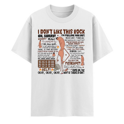 "I Don't Like This Rock" Marcus & Robert T-Shirt – Graphic Music Tee