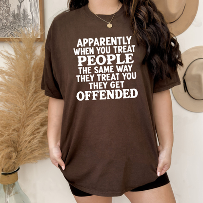 Parke Horizon Tee – Men's Cotton Blend Sarcastic Humorous Slogan T-Shirt