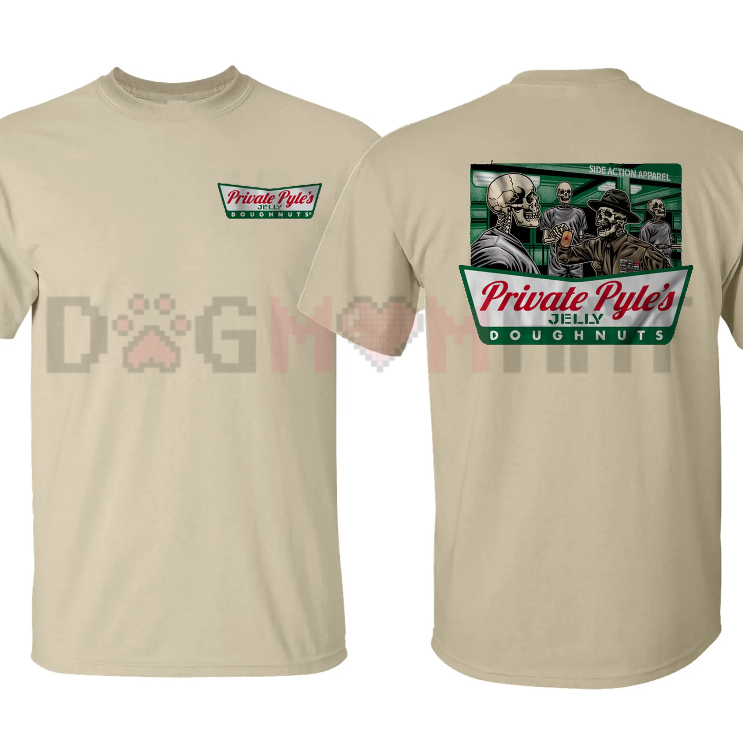 Parris Island Contraband Graphic Tee - Funny Military Movie Quote Jelly Doughnut Unisex Pure Cotton Shirt