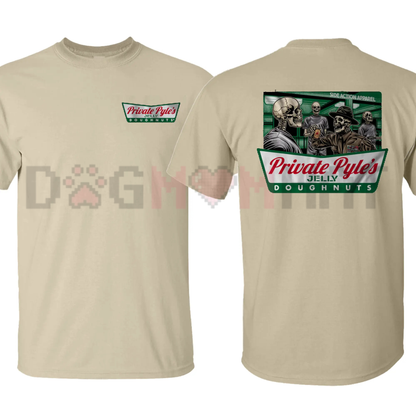Parris Island Contraband Graphic Tee - Funny Military Movie Quote Jelly Doughnut Unisex Pure Cotton Shirt