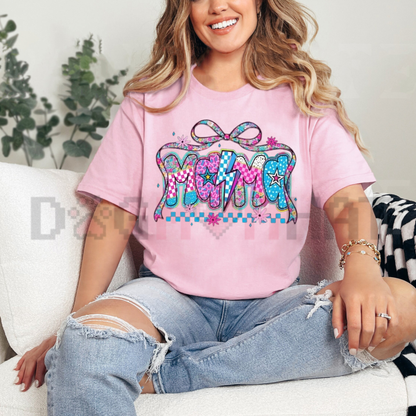 Women’s Artistic Floral Pattern T-Shirt