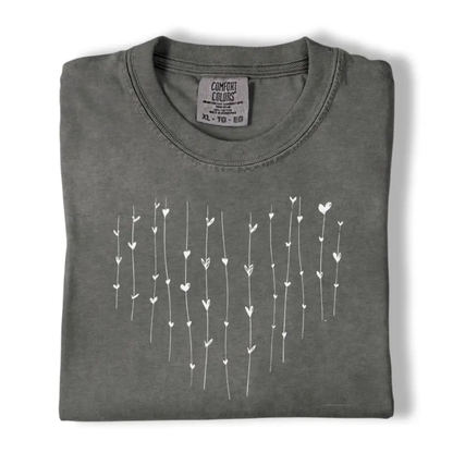 Minimalist Heart Shirt – Simple Valentine Graphic Tee
