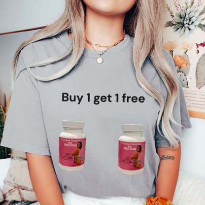 "Bel Bouda Anform" Women's T-Shirt – BOGO Free Black Tee, Empowering Graphic Design, Unique & Stylish Top