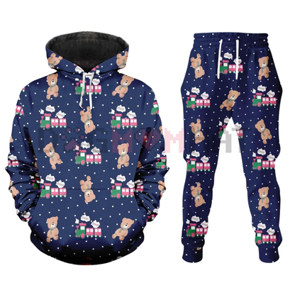Derpy Tiger Costume Hoodie Jogger – Kpop Demon Hunters Outfit, Huntrix Kpop Cosplay, K-pop Movie Gift