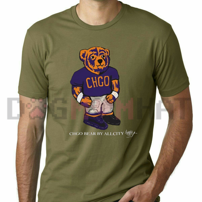 Chicago Football Vintage Athletic Graphic T-Shirt