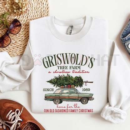 Clark Griswold Tree Chaos Sweatshirt – National Lampoon's Fan Gift
