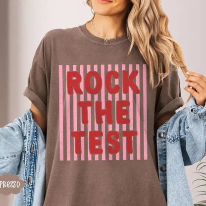 Test Day Comfort Colors Shirt – Matching State Testing Teacher Tees