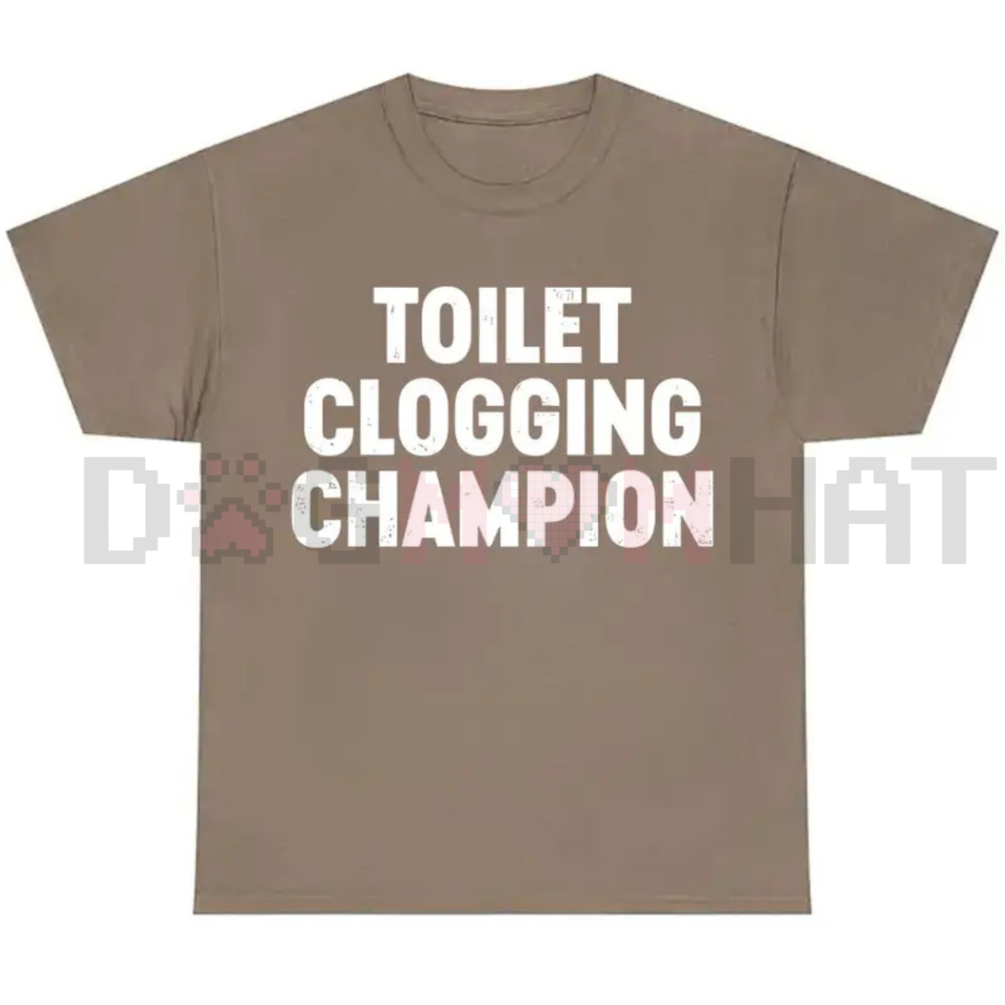 "Toilet Champion" Tee – Funny Gag Gift Shirt