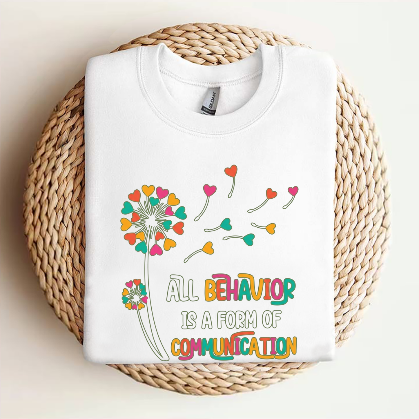 Women’s Casual Leopard & Heart Print T-Shirt