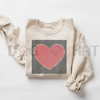 Valentine’s Heart Sweatshirt