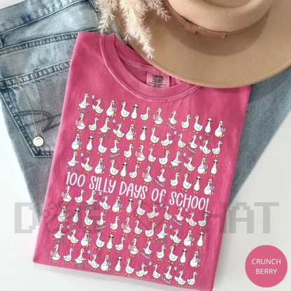 100 Days of Herding Silly Geese T-Shirt