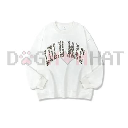 LULUMAC Women's Letter Print Graphic Sweatshirt