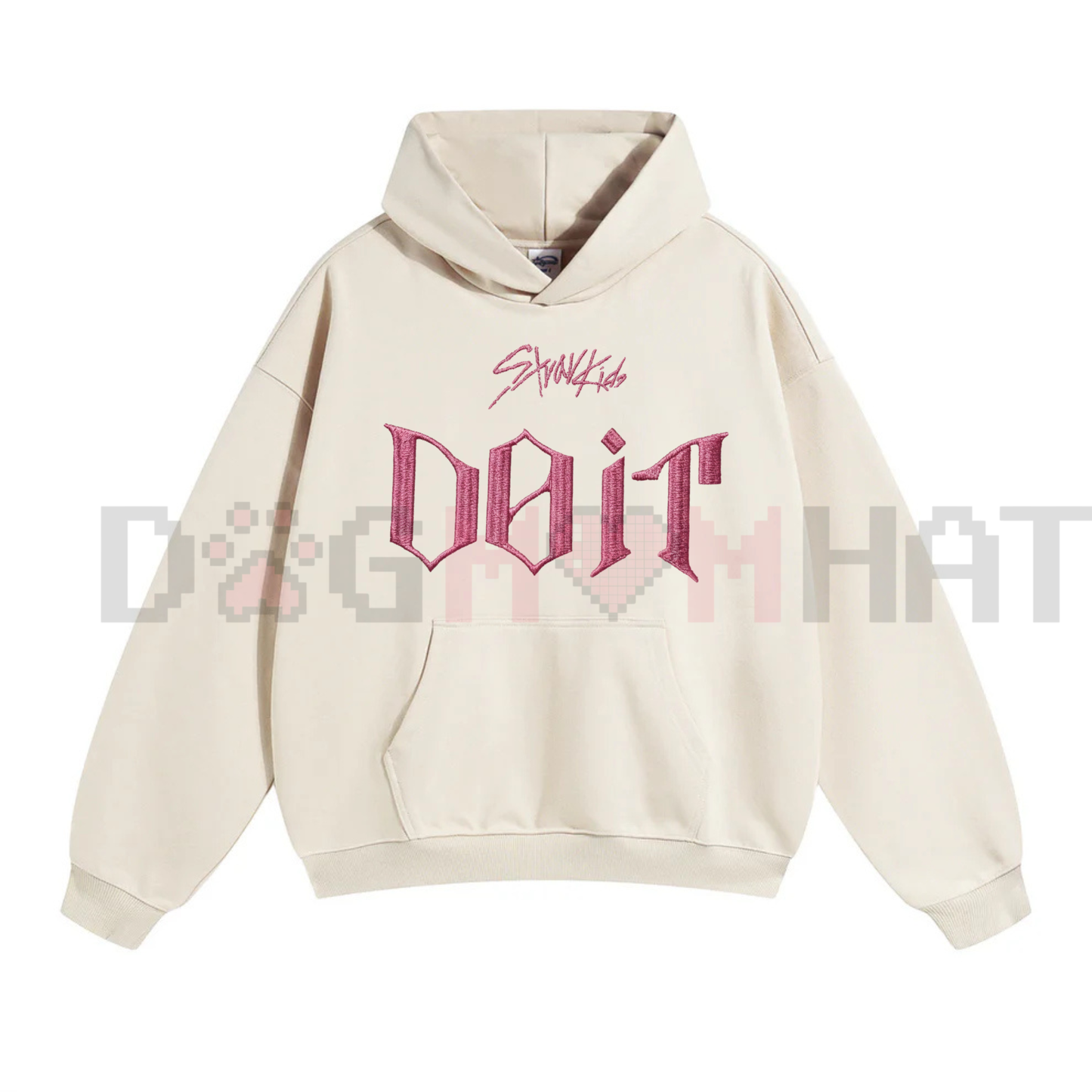 "DO IT STRAY KIDS" Embroidered Unisex Hoodie