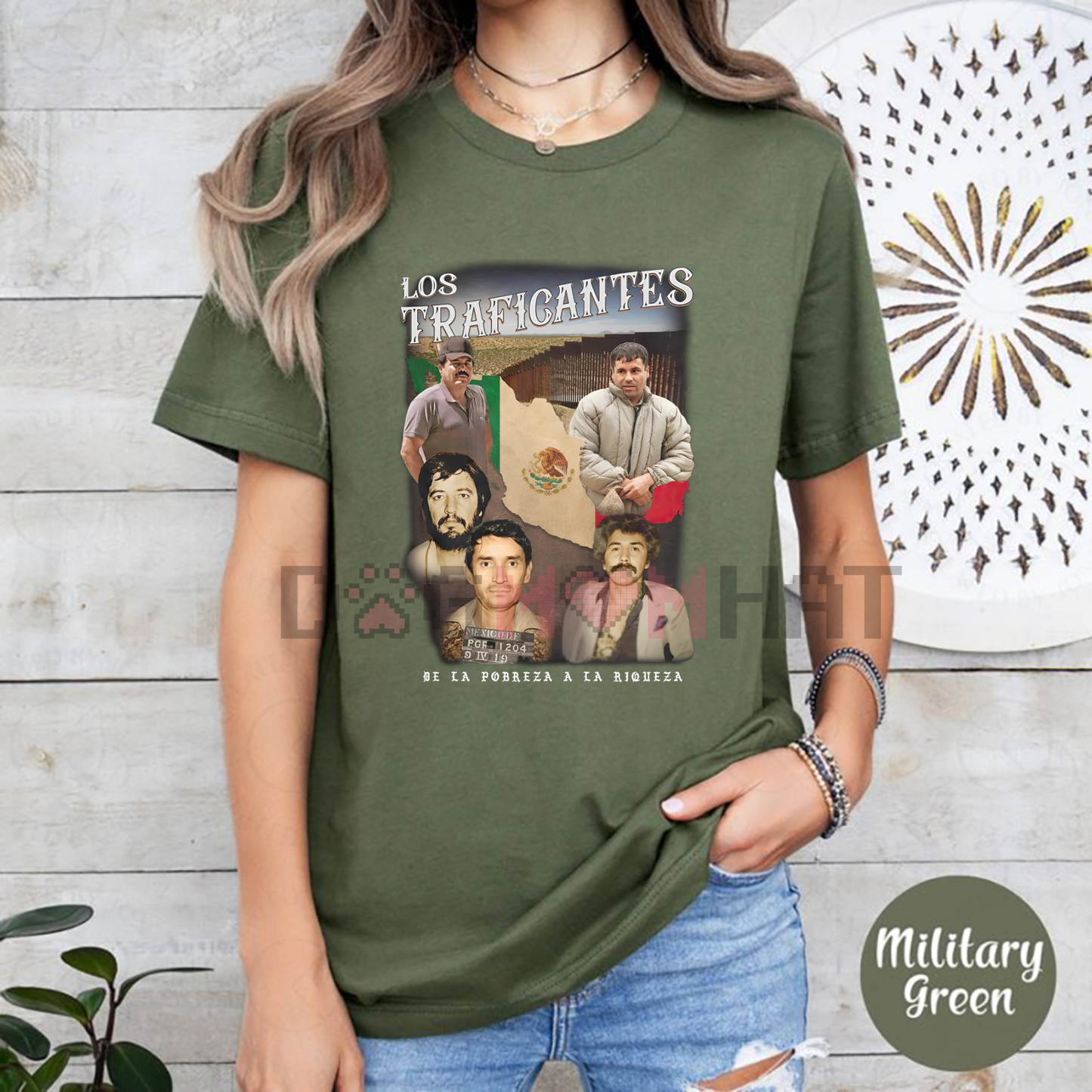 "Los Traficantes" T-Shirt – Edgy Humor Graphic Tee, Bold Statement Apparel, Unisex Streetwear