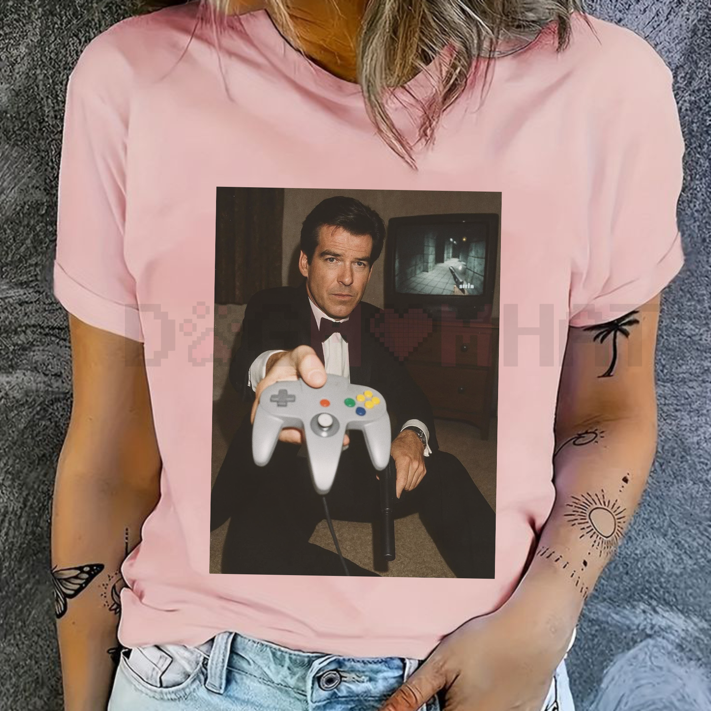 Gaming Legend GoldenEye 007 Tee – N64 Classic Vintage Shooter Fan Shirt