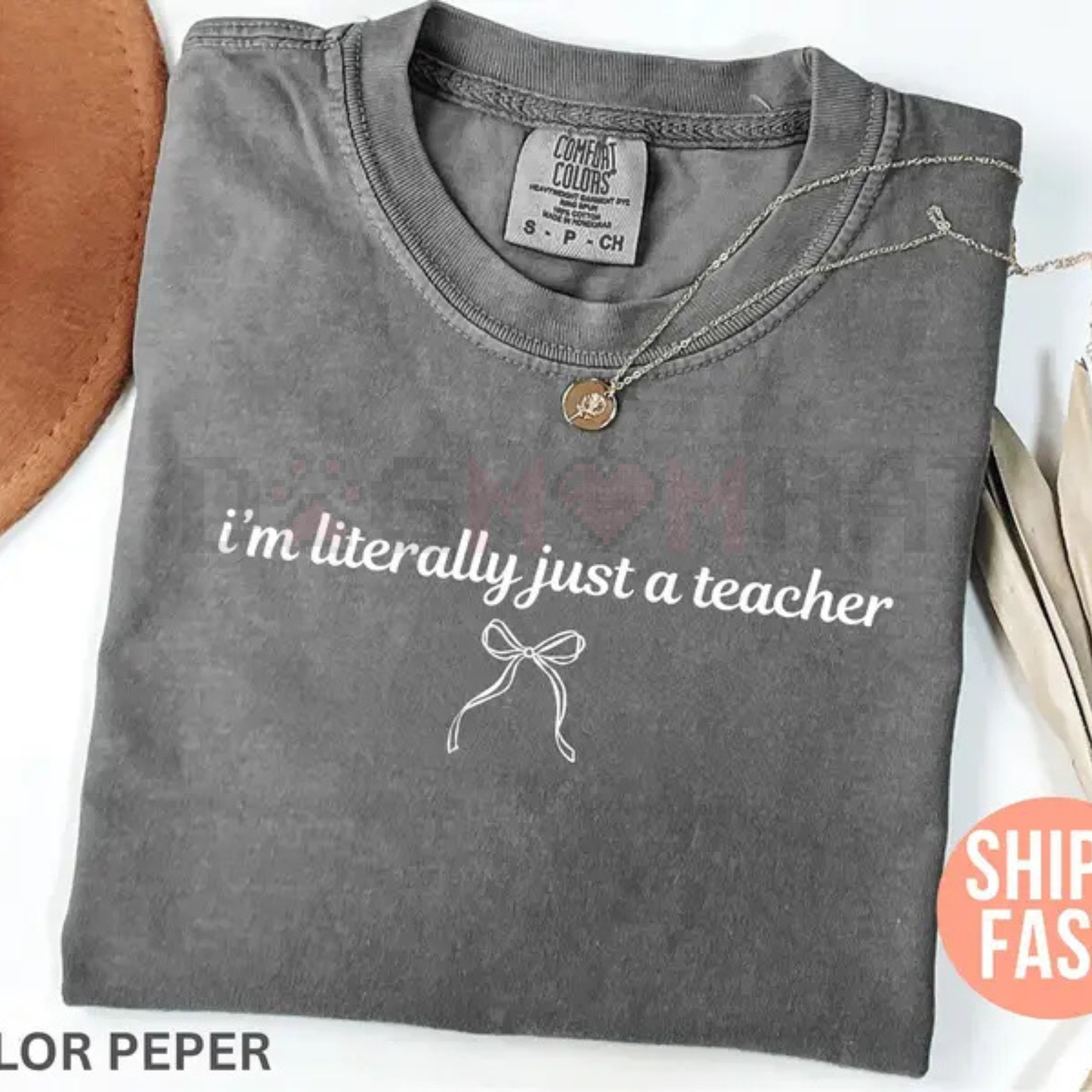 "I’m Literally Just a Teacher" Comfort Colors® Shirt