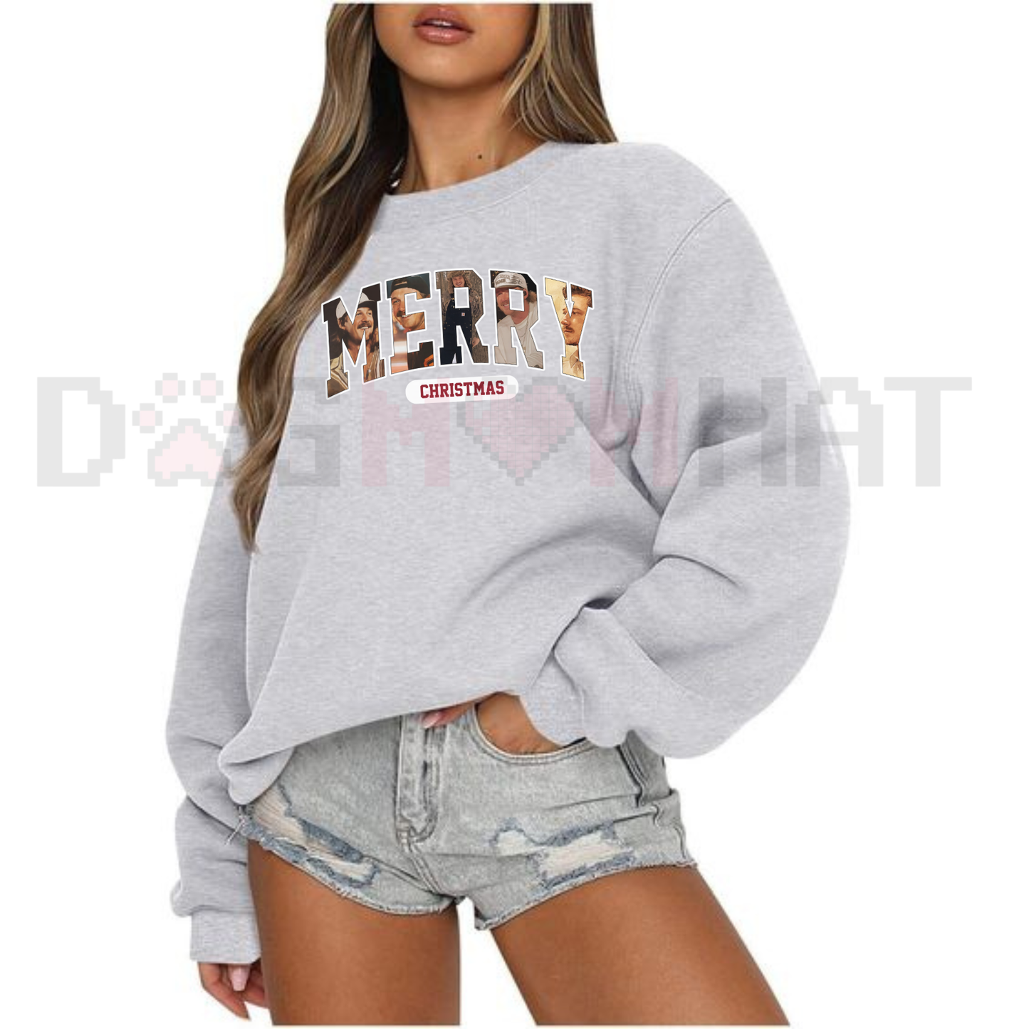 Morgan Wallen MERRY Christmas Sweatshirt: Country Music Holiday Crewneck, Last Night's Look Festive Jumper, Wallen Fan Gift